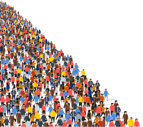 crowd