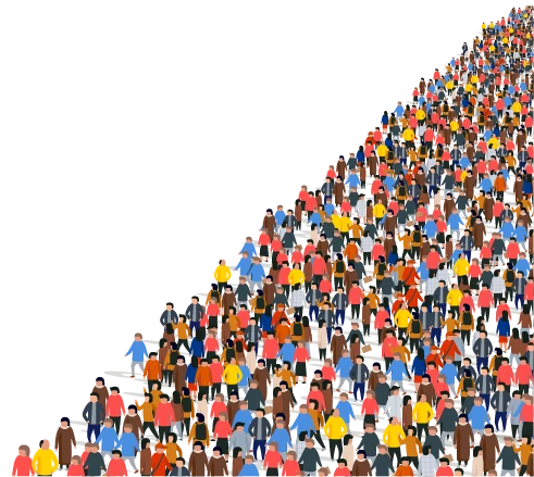 crowd